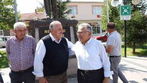 Başkan Büyükkılıç'ın Felahiye temasları