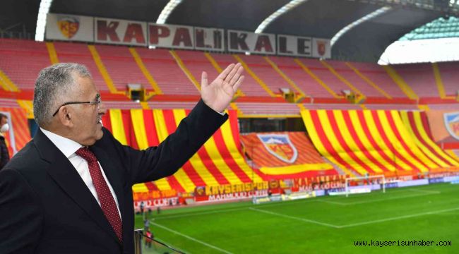 Başkan Büyükkılıç'tan yeni sezonda Kayserispor'a tam destek çağrısı