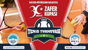 Büyükşehir Spor A.Ş.'den 30 Ağustos Zafer Kupası Tenis Turnuvası