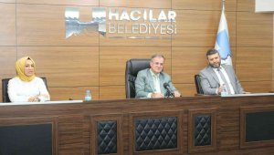 Hacılar Belediye Meclisi Ağustos ayı toplantısını yaptı