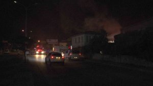 Kayseri'de fabrika yangını