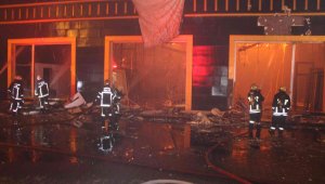 Kayseri'de fabrika yangını