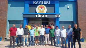 Melikgazi Meclis üyelerinden TÜFAD'a ziyaret