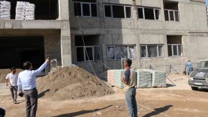 Talas Spor Lisesi inşaatı tüm hızıyla sürüyor