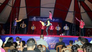 Talaslılar ilk kez sirk ile buluştu