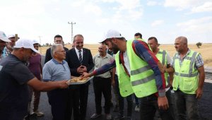 Tomarza'ya 10 bin Tonluk Asfalt Yatırımı