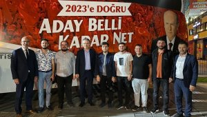 AK Parti İl Teşkilatı'ndan miting öncesi MHP'ye ziyaret