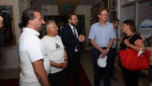 Avrupalı misafirler KAYMEK'in sergisini gezdi