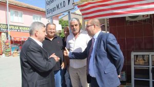 Başkan Altun'dan esnaf ziyaretleri