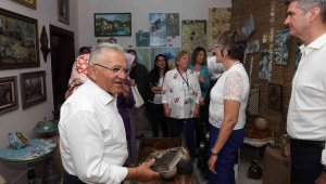 Büyükşehir'in sergisine yoğun ilgi