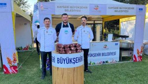 Kayseri Büyükşehir, Gastroantep Festivali'nde büyük ilgi gördü