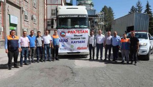 Kayseri Şeker'den, Pakistan'a dost eli