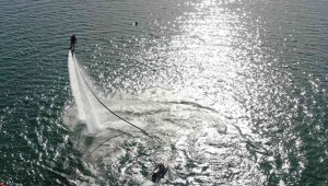 Kayseri'de Türkiye Su Jeti ve Flyboard Şampiyonası Finali nefes kesti