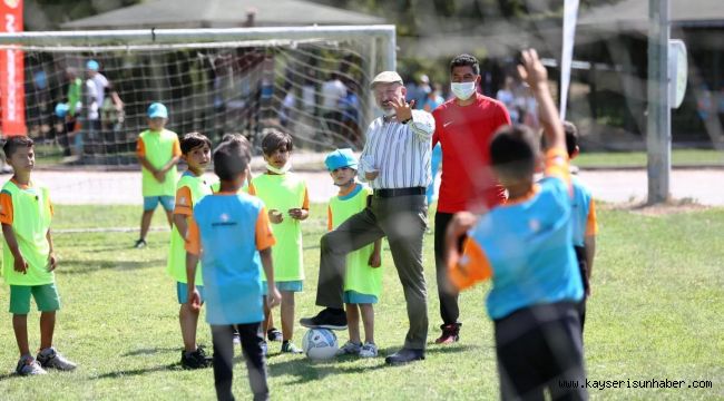 Kocasinan'da yaz spor kursları, dolu dolu geçti