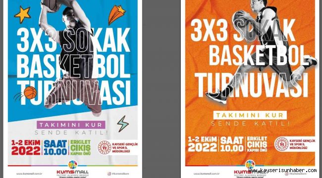 KUMSmall'da 3x3 Basketbol Turnuvası başlıyor