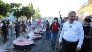 Salça günleri Mimarsinan Mahallesi'nde devam etti