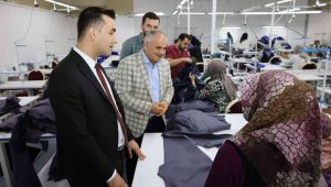 Yahyalılı kadınların 'tekstil atölyesi' mutluluğu