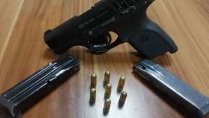 'Tehdit' suçundan aranan şahıs yakalandı