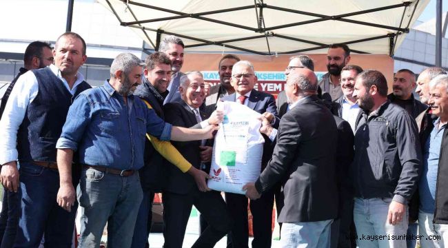 Başkan Büyükkılıç'a tarım teşekkürü