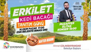 Başkan Çolakbayrakdar'dan 'Erkilet Kedi Bacağı Etkinliğine' davet