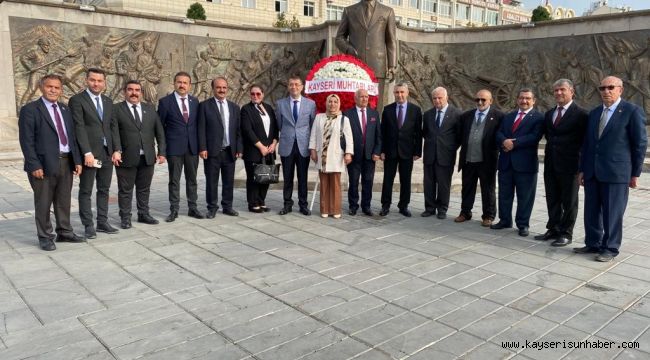 Kayseri'de Muhtarlar Günü kutlandı