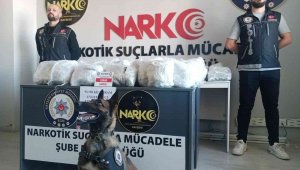 Kiralık araçtan 53 kilo uyuşturucu madde ele geçirildi