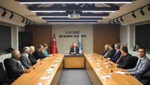 Muhtarlardan Başkan Büyükkılıç'a ziyaret