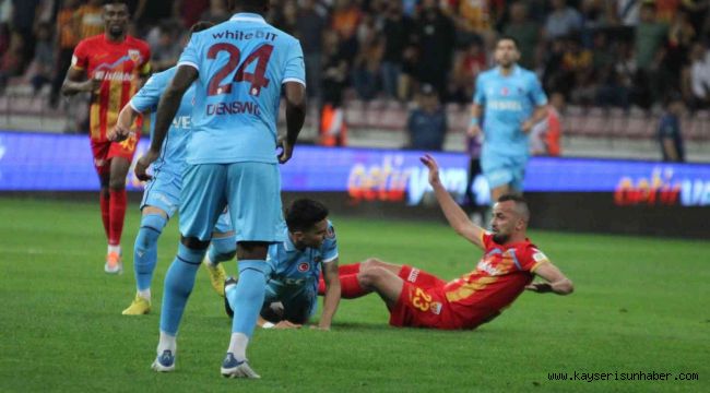 Spor Toto Süper Lig: Kayserispor: 1 - Trabzonspor: 2