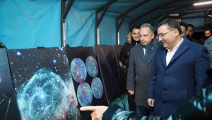 Talas Belediyesi'nden uzayın derinliklerine götüren sergi