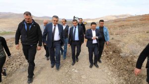 Vali Çiçek, Kuşçu Marina'da devam eden ağaçlandırma ve fidan dikimi proje çalışmalarını inceledi