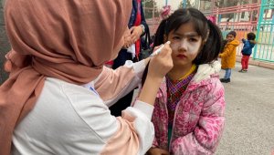 Çocuklar, 'Çocuk Hakları Günü'nde Doyasıya eğlendi