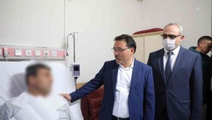 Gittikleri ihbarda yaralanan polis ve bekçinin tedavisi sürüyor