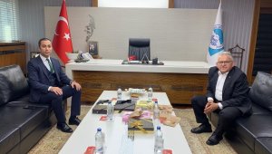 Kaymakam Güner'den Başkan Büyükkılıç'a teşekkür ziyareti