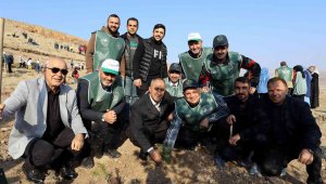 Yahyalı'da Fidanlar toprakla Buluştu