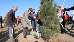 Başkan Çolakbayrakdar; "Bu yıl, 126 binden fazla ağacı toprakla buluşturduk"