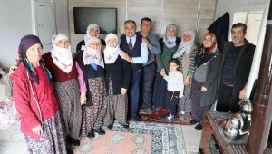 Başkan Mehmet Cabbar'dan Şahmelik Mahallesi'ne ziyaret