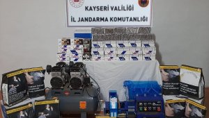 Ekiplerden tütün kaçakçılarına operasyon