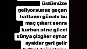 Emrah Başsan'dan hakem paylaşımı