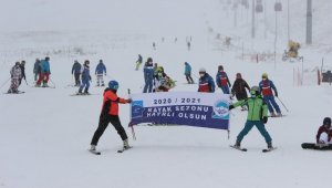 Erciyes'te sezona kar engeli