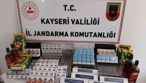 Kayseri'de 725 paket kaçak sigara ele geçirildi