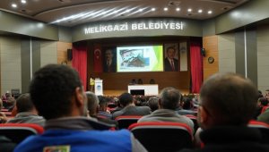 Melikgazi personeline İş Sağlığı Ve Güvenliği eğitimi
