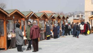 Talas, 'maharetli ellerle' kışa merhaba diyor