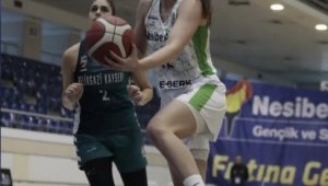 TKBL: Nesibe Aydın: 74 - Melikgazi Kayseri Basketbol: 60