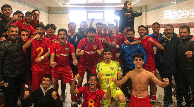 U19 Elit A Ligi: Kayserispor: 2 - Gaziantep FK: 0