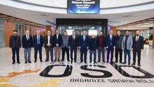 AK Parti Genel Başkan Yardımcısı Özhaseki'den OSB'ye istişare ziyareti