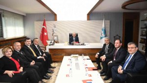 Başkan Büyükkılıç Cumhur İttifakını Ağırladı