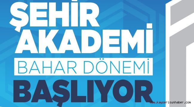 Başkan Büyükkılıç: "BÜSAM Şehir Akademi 2023 bahar dönemi kayıtları başladı"