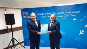 Başkan Büyükkılıç'a yılın ilk ödülü TBB'den