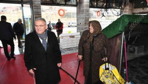 Başkan Büyükkılıç'tan Mithatpaşa ve Yeşil Mahallede Esnaf Ziyareti