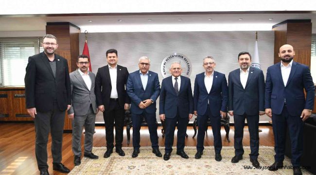 Büyükkılıç'a Eğitimcilerden ziyaret ve Teşekkür